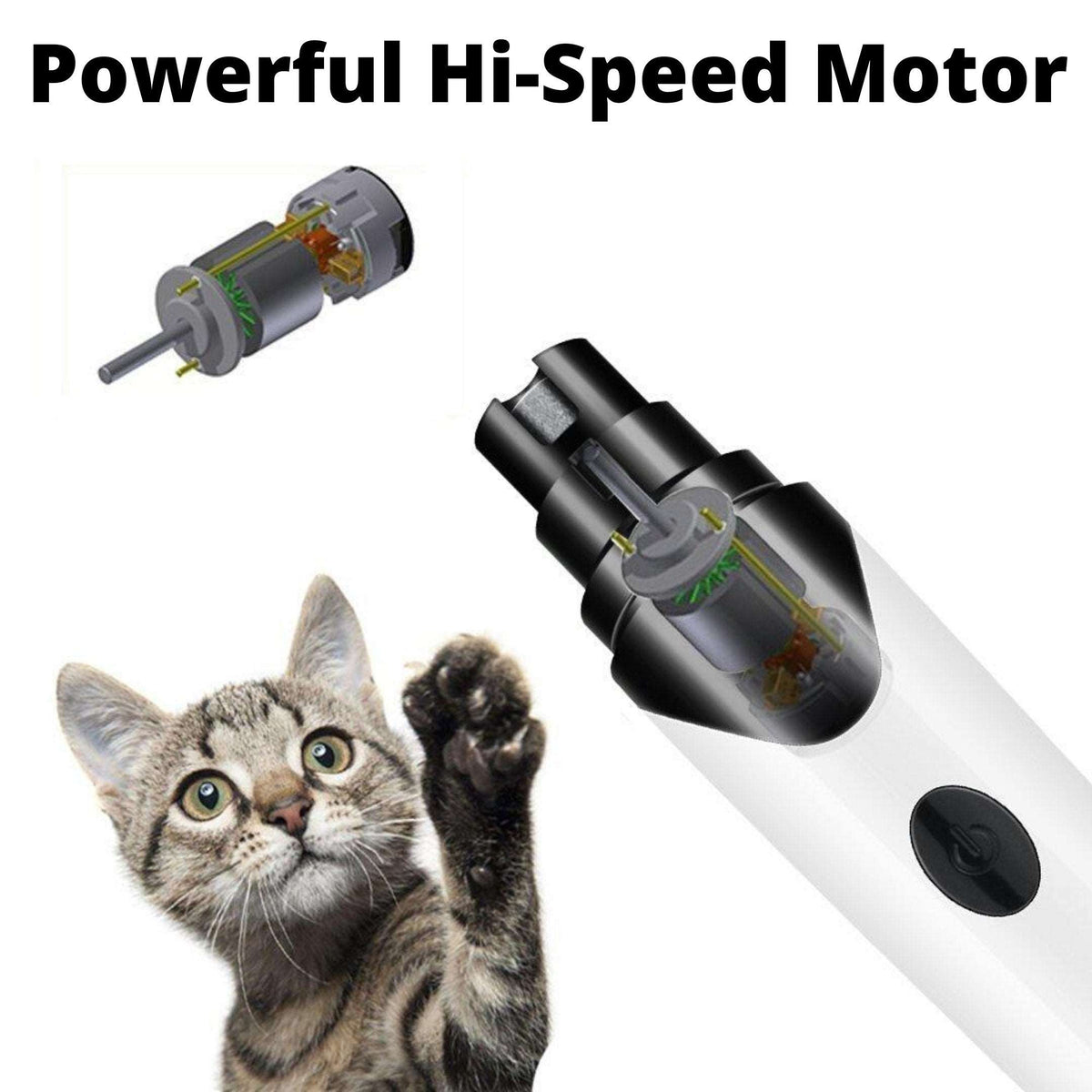 Portable Dog Nail Grinder - Waggy Tails