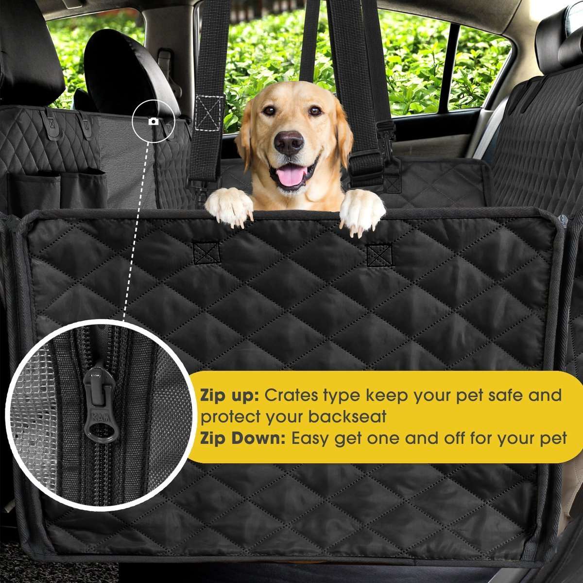 Car seat covers deals dogs rear seats